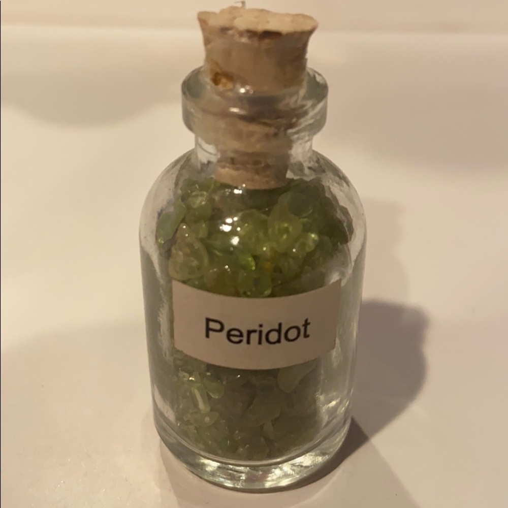 Peridot stones